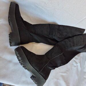 Dirty Laundry Manhattan Lug Sole Over the Knee Boot